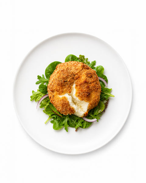 Croquette de chèvre en croûte
