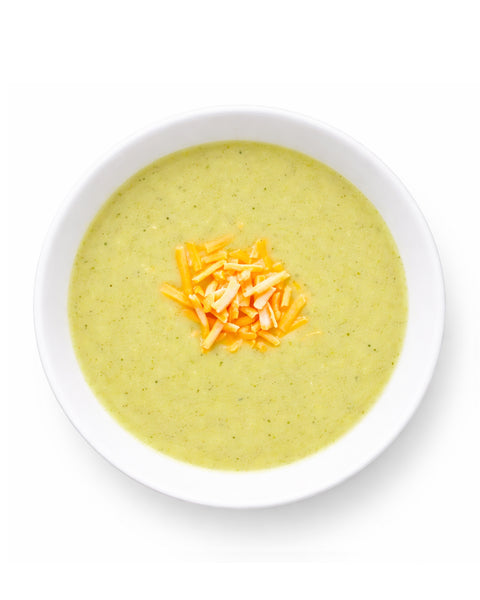 Potage de brocolis & cheddar fort