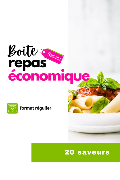 Boîte économique - format régulier
