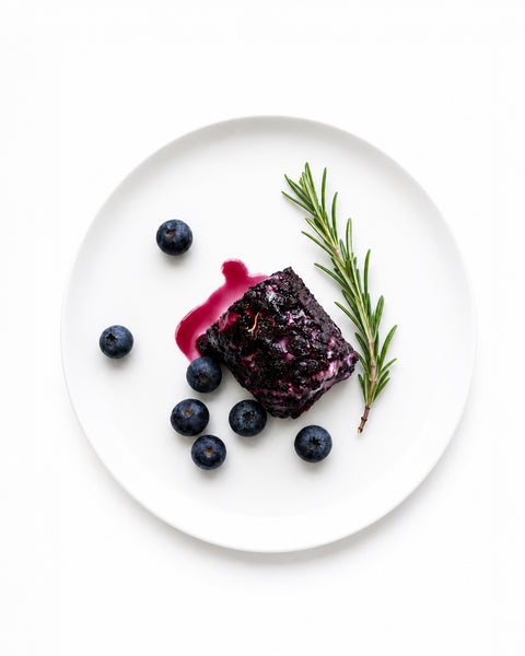 Bûchette de chèvre & bleuets