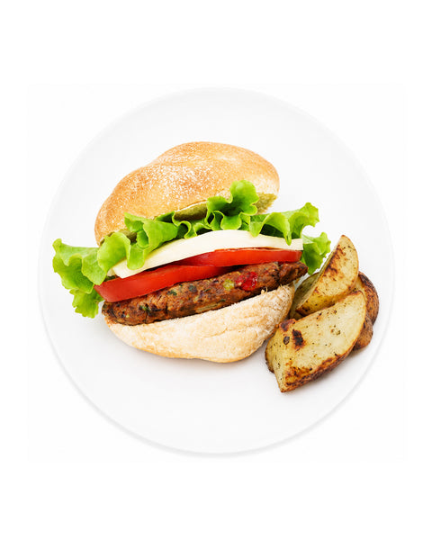 Burger végétarien aux haricots, légumes & lentilles