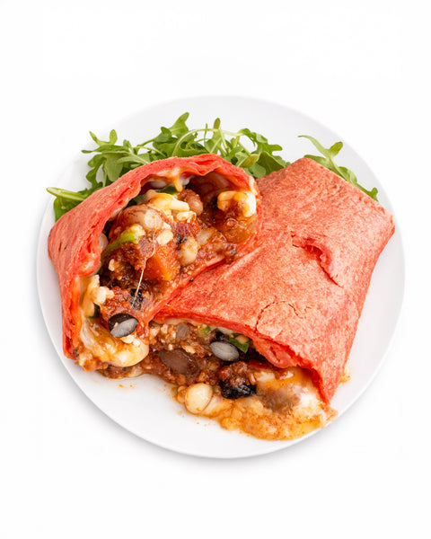 Burrito mexicain au porc & au boeuf