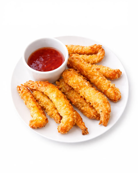 Crevettes tempura