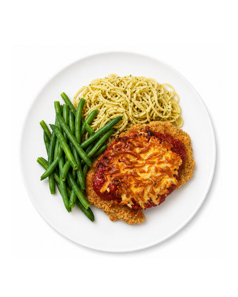 Escalope de poulet parmigiana