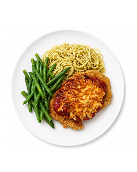 Escalope de poulet parmigiana