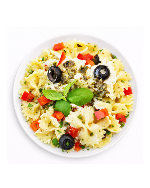 Farfalle au pesto maison & fromage de chèvre (175g)