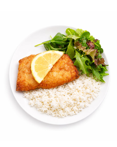 Fish and chips de morue