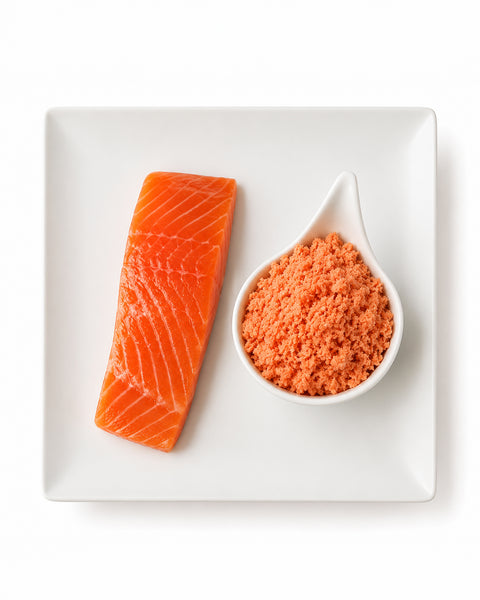 Purée de saumon