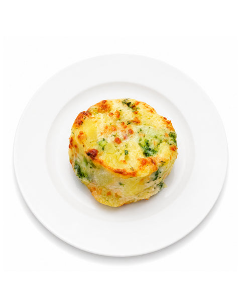 Gratin de brocolis & pommes de terre