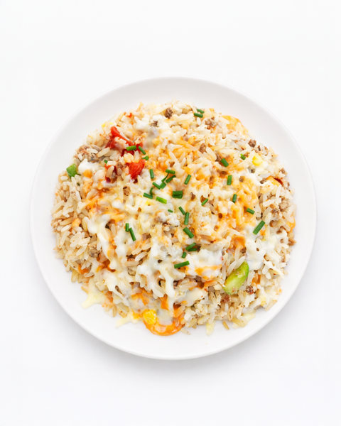 Gratin de riz aux légumes & au boeuf (175g)