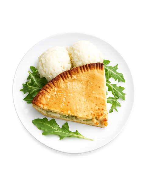 Pâté au poulet & purée de pommes de terre