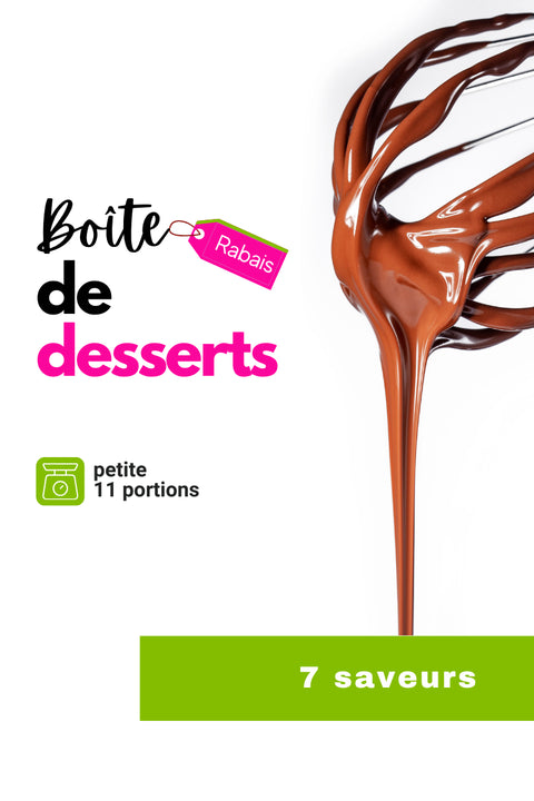 Petite boîte de desserts