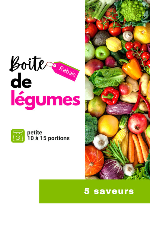 Petite boîte de légumes