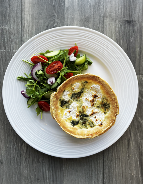 Petite quiche florentine (cuite)
