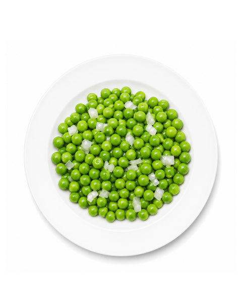 Pois verts & oignons