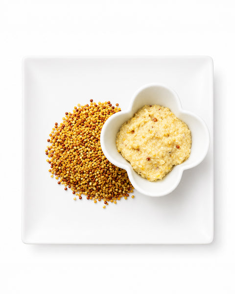 Purée de quinoa & boulgour