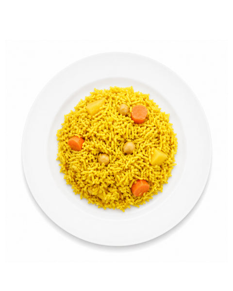 Riz à l'indienne & noix de coco