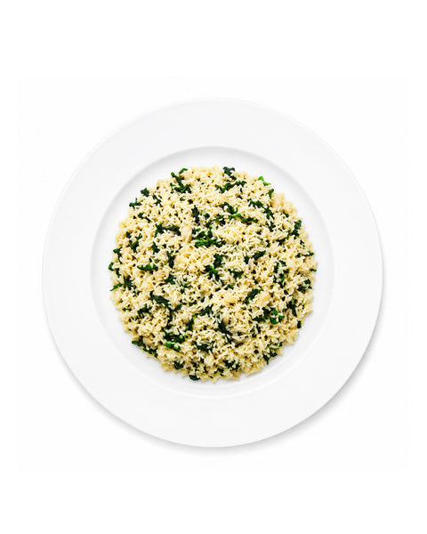 Riz brun épinards & champignons
