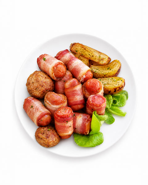 Saucisses & bacon