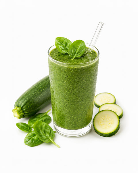 Purée de courges vertes & d'épinards