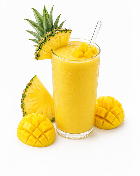 Purée d'ananas & de mangues