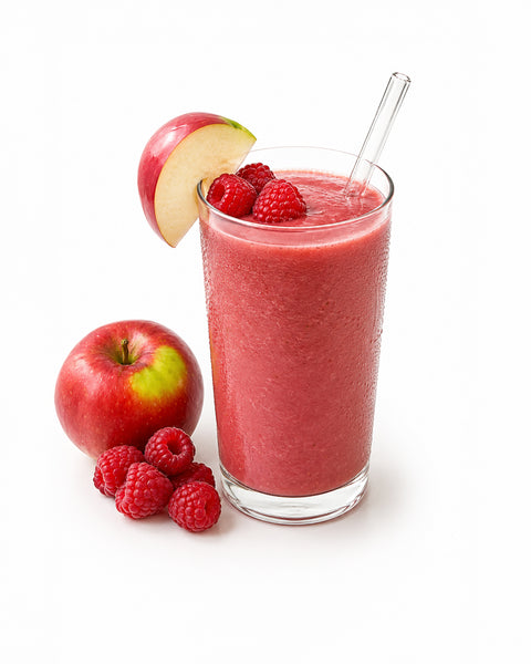 Purée de framboises & pommes